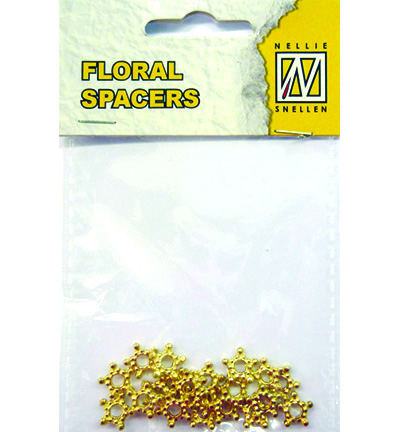 FLP-SP-010 - Nellie's Choice - Floral Spacers -  gold  nr. 10 - Floral Spacers