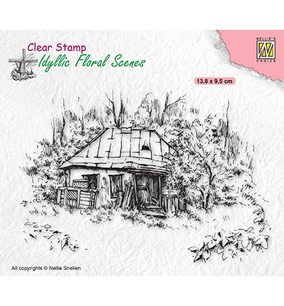 IFS027 - Nellie's Choice - Idyllic Floral Scenes Old Cottage - 