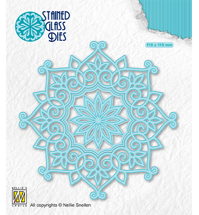 SGD010 - Nellie's Choice - Hearts - Stained Glass