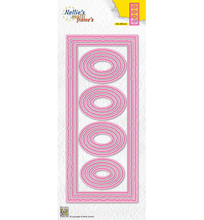 MFD141 - Nellie's Choice - Slimline Die Ovals - Formes de base