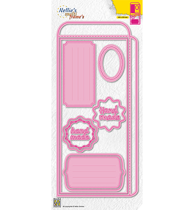 MFD143 - Nellie's Choice - Slimline Die Envelope - Enveloppe, boîte