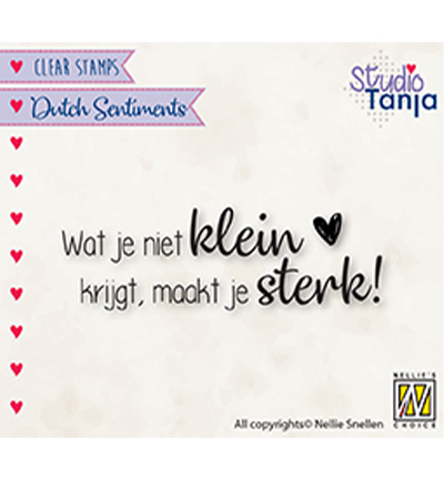 SENC016 - Nellie's Choice - Wat je niet klein krijgt, maakt je sterk - 
