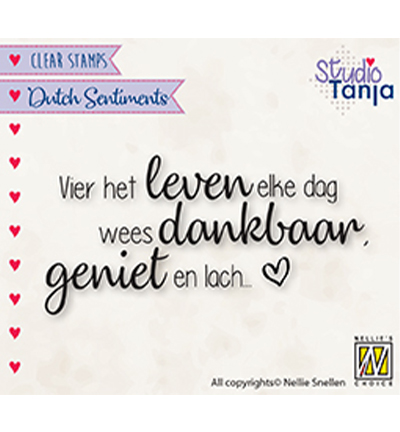SENC017 - Nellie's Choice - Vier het leven elke dag, wees dankbaar… - Textes