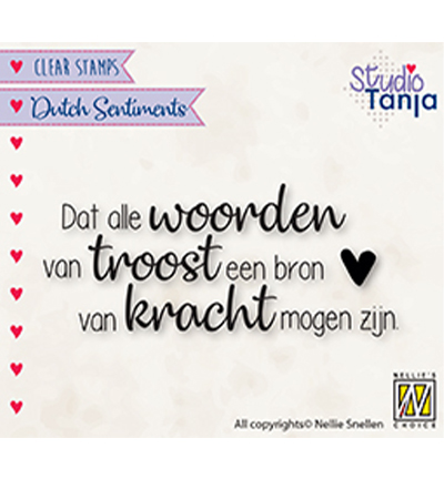 SENC018 - Nellie's Choice - Dat alle woorden van troost een bron… - Textes