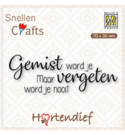 DTPCS005 - Nellie's Choice - Gemist word je Maar vergeten word je. - Tampons texte DTPCS005 - Nellie's Choice - Gemist word je Maar vergeten word je. - Tampons texte