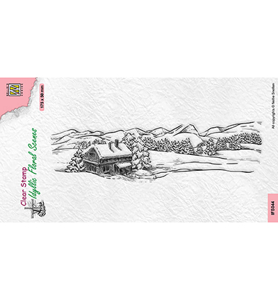 IFS044 - Nellie's Choice - Slim line Snow landscape - 