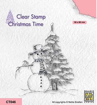 CT046 - Nellie's Choice - Snowman - 