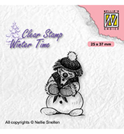 WT005 - Nellie's Choice - Shy snowman - 