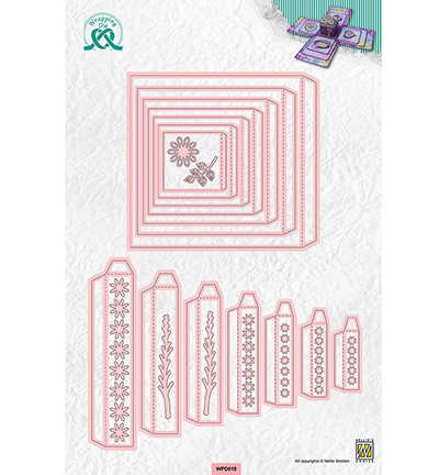 WPD018 - Nellie's Choice - Giftbox 16 Expolding box with lid - 