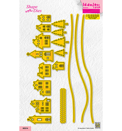 SD214 - Nellie's Choice - Slimline size Village - Maison, vie