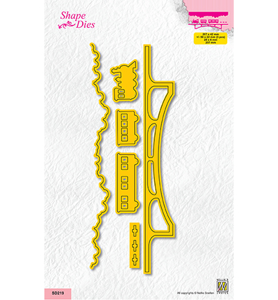 SD219 - Nellie's Choice - Bridge with train - 