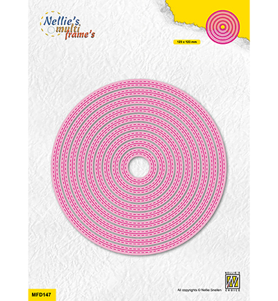 MFD147 - Nellie's Choice - Double stitchlines: Round - Formes de base