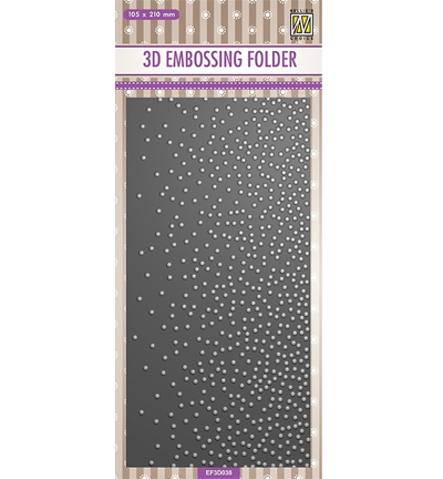 EF3D038 - Nellie's Choice - Slimline size, Snow - 