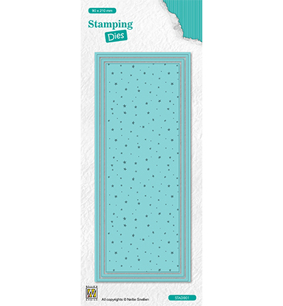 STAD002 - Nellie's Choice - Slimline Dots & Stars - 