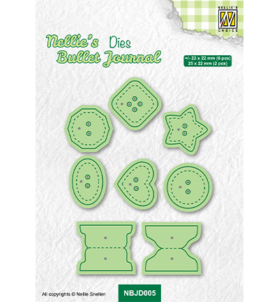 NBJD005 - Nellie's Choice - Buttons - 