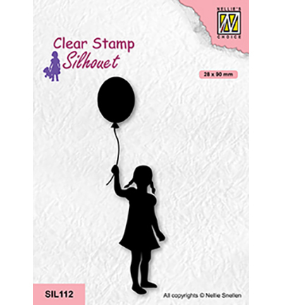 SIL112 - Nellie's Choice - Girl with balloon - 