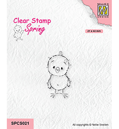 SPCS021 - Nellie's Choice - Chickies: I am chickie - Tampons spring SPCS021 - Nellie's Choice - Chickies: I am chickie - Tampons spring