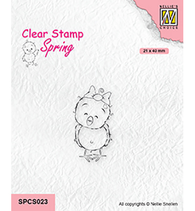 SPCS023 - Nellie's Choice - Chickies: Happy - Tampons spring SPCS023 - Nellie's Choice - Chickies: Happy - Tampons spring