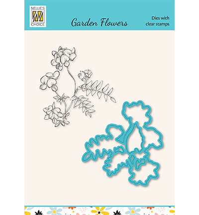 HDCS018 - Nellie's Choice - Garden flowers serie Vicia Sempium (Heggewikke) - 