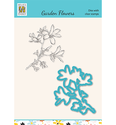 HDCS020 - Nellie's Choice - Garden flowers serie Magnolia-2 - 