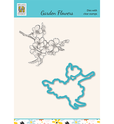 HDCS021 - Nellie's Choice - Garden flowers serie Kerselaar (Cherry-tree) - 