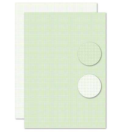 NEVA117 - Nellie's Choice - Lightgreen dots - Background Sheet