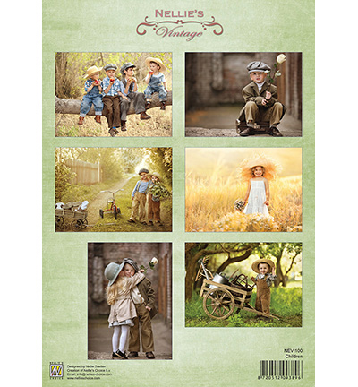 NEVI100 - Nellie's Choice - Childeren - Decoupage Sheet