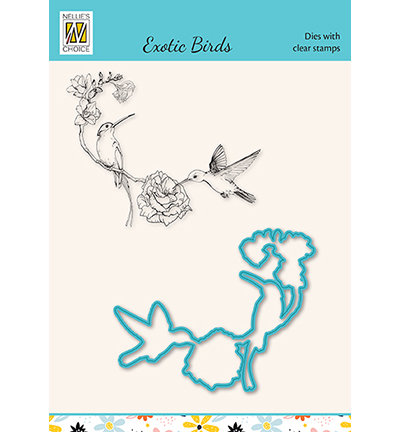 HDCS023 - Nellie's Choice - Exotic birds serie Hummingbirds - 