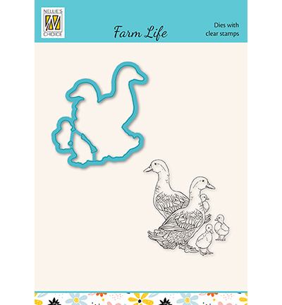HDCS029 - Nellie's Choice - Farm-life Duck family - 