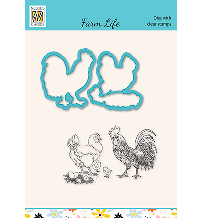 HDCS030 - Nellie's Choice - Farm-life Chicken family - Animaux