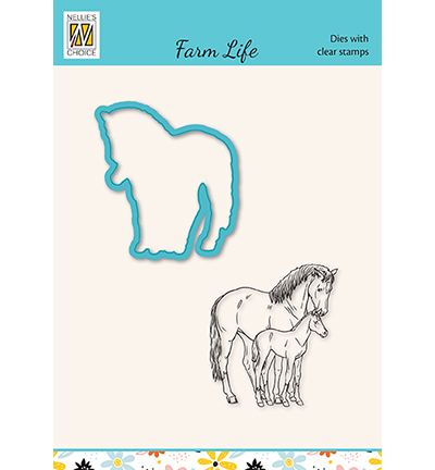 HDCS033 - Nellie's Choice - Farm-life Hord and foal - 