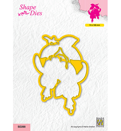 SD268 - Nellie's Choice - Fuchsia - Shape Dies SD268 - Nellie's Choice - Fuchsia - Shape Dies