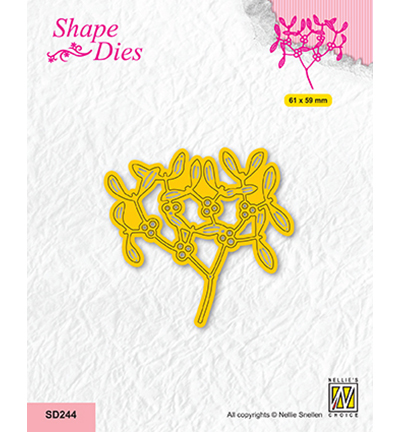 SD244 - Nellie's Choice - Christmas designs Mistletoe - 