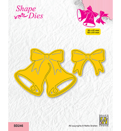 SD246 - Nellie's Choice - Christmas designs Christmas bells - 