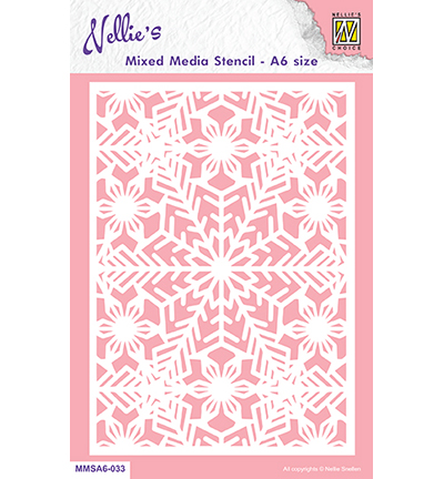 MMSA6-033 - Nellie's Choice - Christmas Snowflakes-2 - 