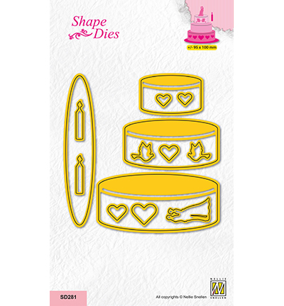 SD281 - Nellie's Choice - Weddingcake - 