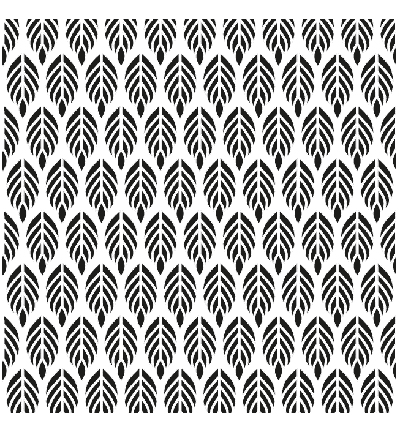 EF3D072 - Nellie's Choice - Leaves - 3D Embossing Folders