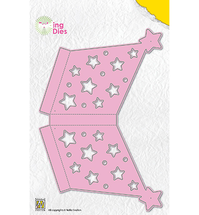 NFD024 - Nellie's Choice - Star Ornament Large 3D - Matrices boites et enveloppes NFD024 - Nellie's Choice - Star Ornament Large 3D - Matrices boites et enveloppes
