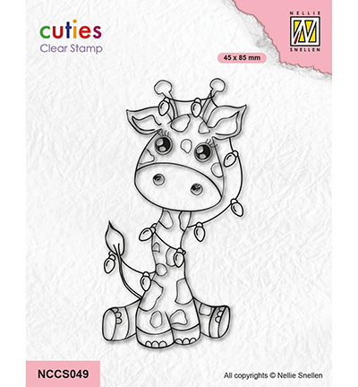 NCCS049 - Nellie's Choice - Giraffe - Nellie's Cuties NCCS049 - Nellie's Choice - Giraffe - Nellie's Cuties