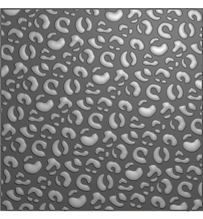 EF3D081 - Nellie's Choice - Leopard - 3D Embossing Folders EF3D081 - Nellie's Choice - Leopard - 3D Embossing Folders