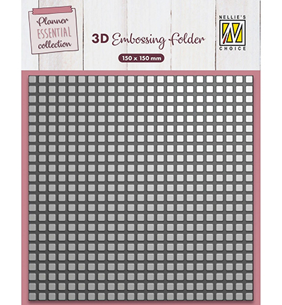 EF3D087 - Nellie's Choice - Blocks - 3D Embossing Folders