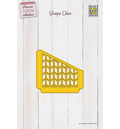 SD312 - Nellie's Choice - Corner Pouch Chevron - Shape Dies SD312 - Nellie's Choice - Corner Pouch Chevron - Shape Dies