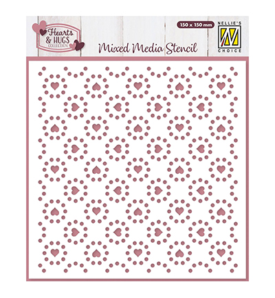 MMS4K-080 - Nellie's Choice - Hearts & Dots - 