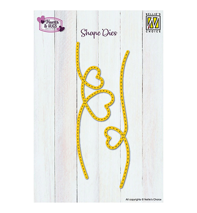 SD335 - Nellie's Choice - Hearts Dotted Line - 