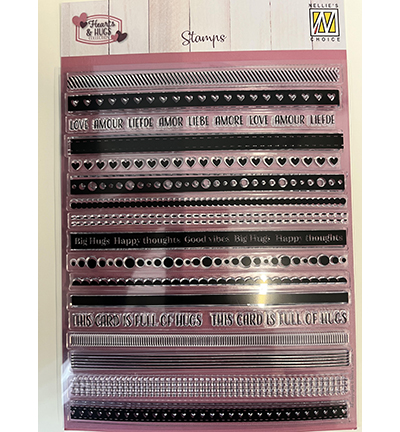 NSCS023 - Nellie's Choice - Strips Love & Hugs - 