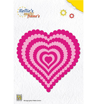 MFD072 - Nellie's Choice - Wavy heart - 