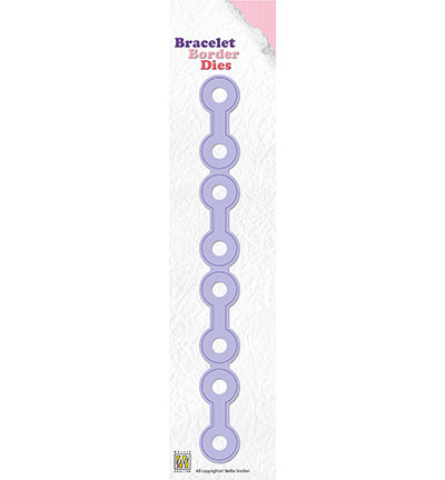 BBD 007 - Nellie's Choice - Round-Large - Bracelet Border Dies