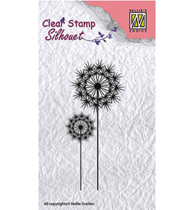 SIL014 - Nellie's Choice - Flower silhouettes flower-8 - Fleurs