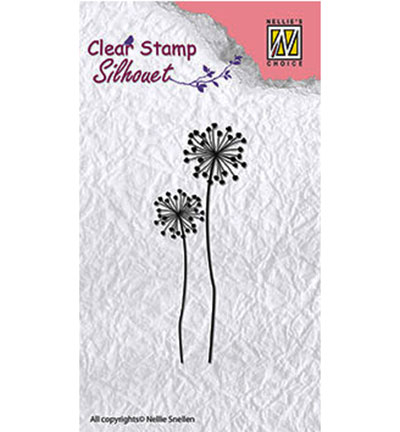 SIL015 - Nellie's Choice - Flower silhouettes flower-9 - Fleurs