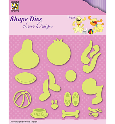 SDL047 - Nellie's Choice - Animals Doggy - Shape Dies